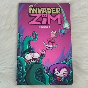 Y2K Vintage Invader Zim Volume 3 Trade Paperback Graphic Novel Jhonen Vasquez